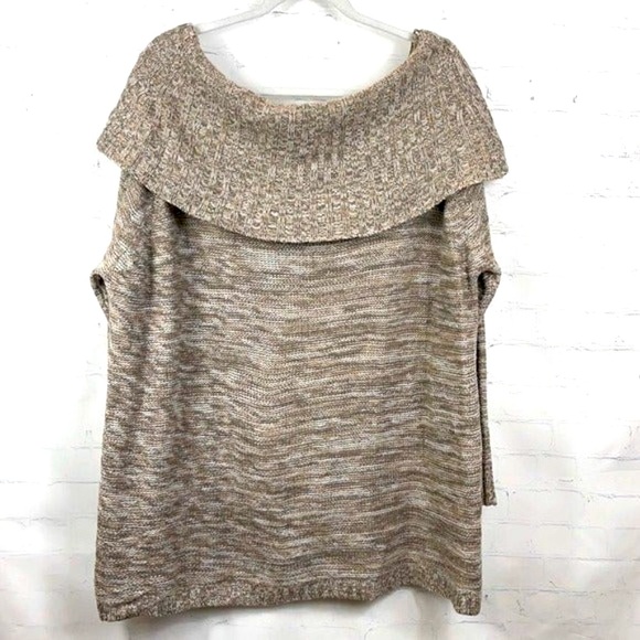 Jason Maxwell Cable Knit Sweater Pullover Boat Neck Fisherman Long Sleeve 3X - Picture 2 of 5